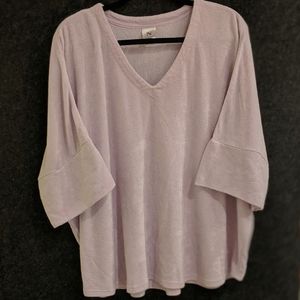 Lavender Natori Pajama Shirt